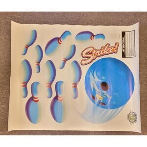 Vinyl Bowling Wall Decal.  ‎             Size approx 53"x 43"